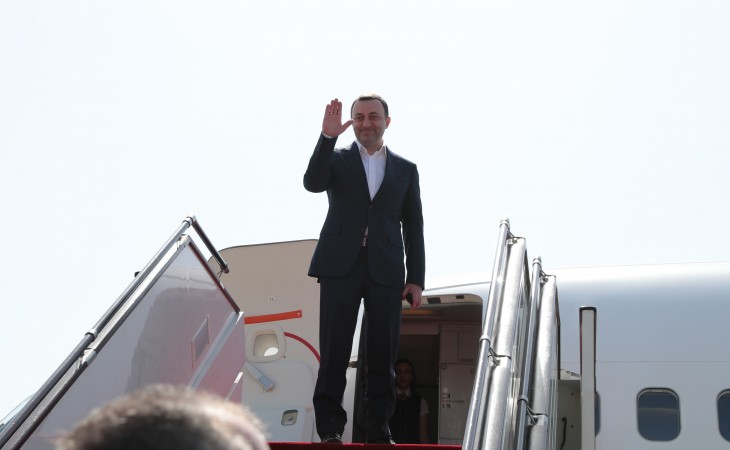 Завершился рабочий визит премьер-министра Грузии Ираклия Гарибашвили в Азербайджан