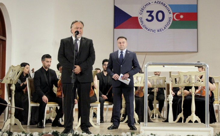 Azerbaijan, Czech mark 30th anniversary of diplomatic relations