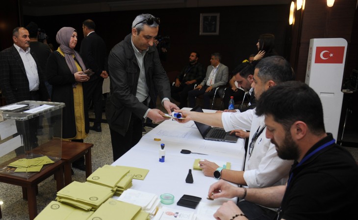 Граждане Турции в Азербайджане голосуют во втором туре президентских выборов