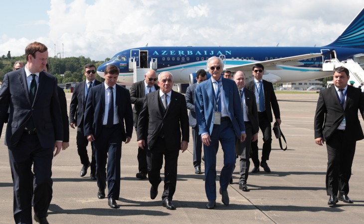Премьер-министр Али Асадов по приглашению председателя правительства России Михаила Мишустина прибыл с рабочим визитом в Сочи