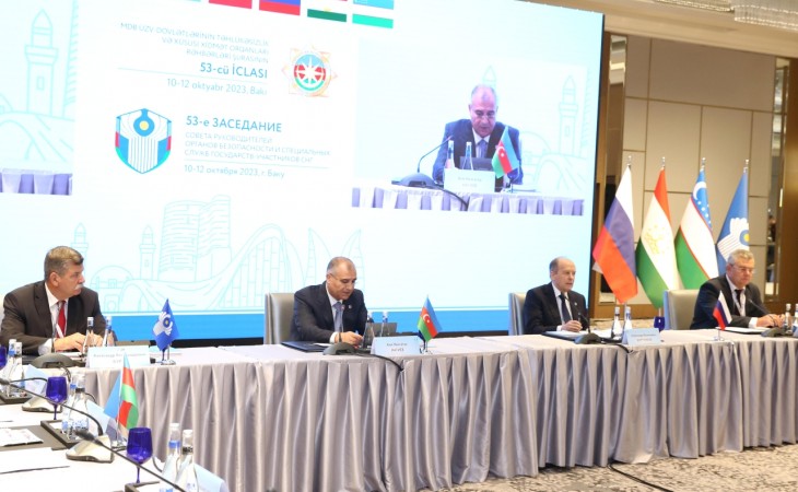 В Баку прошло 53-е заседание Совета руководителей органов безопасности и специальных служб государств-участников СНГ