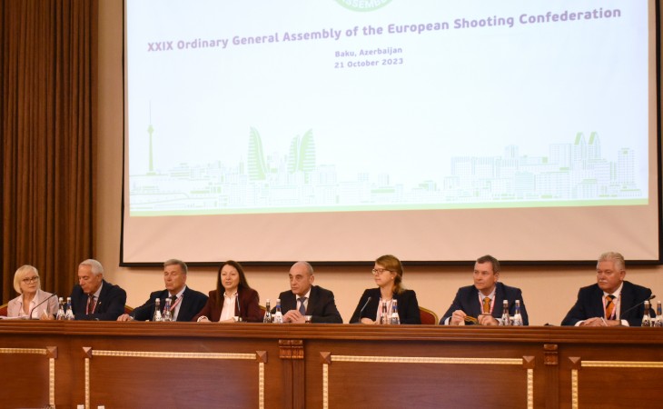 В Баку начала работу 29-я Генеральная ассамблея Европейской стрелковой конфедерации