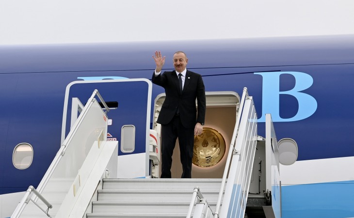President of Azerbaijan Ilham Aliyev concluded his visit to Kazakhstan