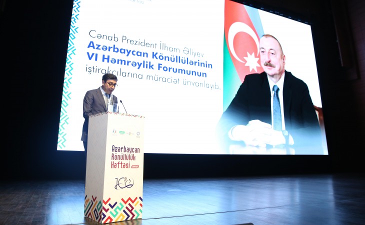Состоялся VI Форум солидарности азербайджанских волонтеров