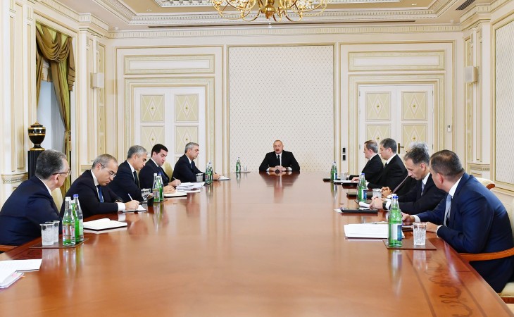 Под председательством Президента Ильхама Алиева состоялось совещание в связи с проведением в нашей стране в следующем году COP29