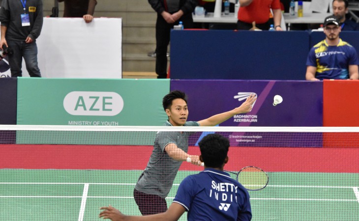 Azərbaycan badmintonçusu Bakıdakı turnirin 1/4 finalında mübarizəni dayandırıb
