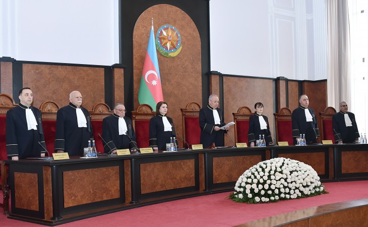 Конституционный суд утвердил и объявил итоги выборов Президента Азербайджанской Республики 