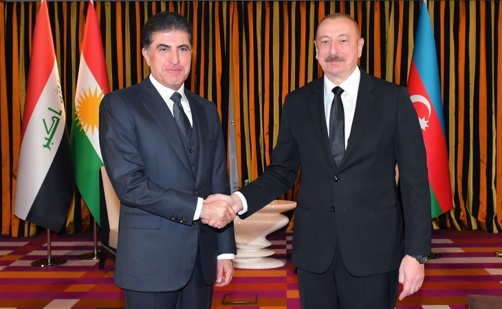 Президент Азербайджана встретился в Мюнхене с главой региона Иракский Курдистан