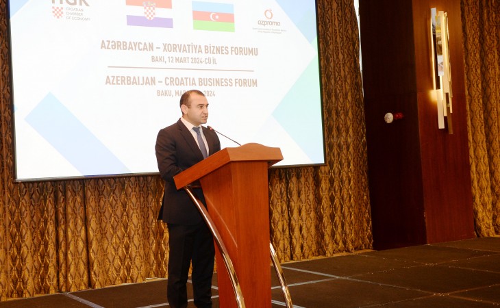 В Баку завершился азербайджано-хорватский бизнес-форум