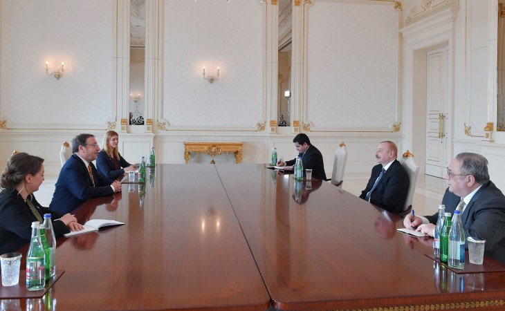 Prezident İlham Əliyev BMT-nin İnkişaf Proqramının Administratorunu qəbul edib 
