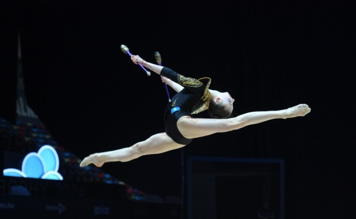 Bakıda bədii gimnastika üzrə Dünya Kubokunun ikinci gününə start verilib