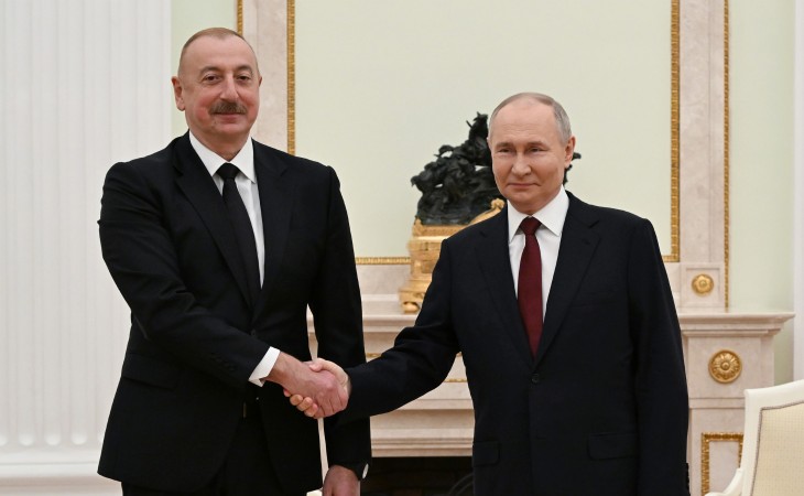 Состоялась встреча Президента Ильхама Алиева и Президента Владимира Путина один на один 