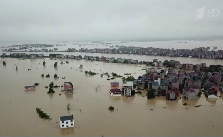 Проливные дожди обрушились на провинцию Сычуань