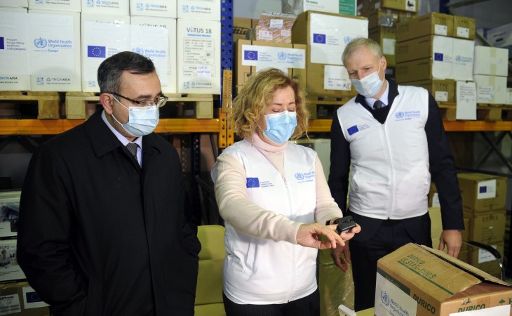 European Union and WHO deliver medical supplies to COVID-19 frontline in Azerbaijan