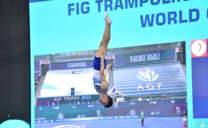 В Баку стартовал Кубок мира по батутной гимнастике