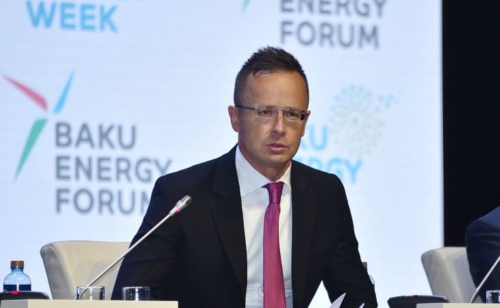 Петер Сиярто: Венгрия заинтересована в поставках энергоресурсов из Азербайджана