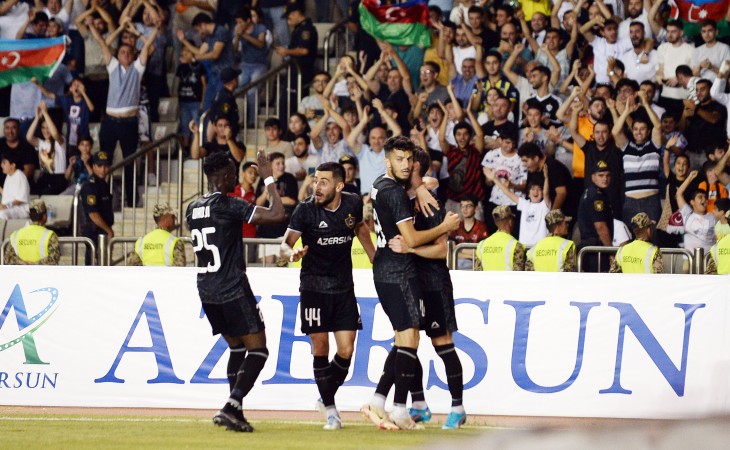 Команда «Карабах» Агдама вышла во второй классификационный этап Лиги Чемпионов UEFA