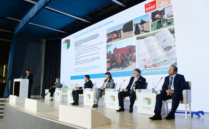 На Азербайджанском национальном градостроительном форуме была одобрена восстановительная и созидательная работа, проводимая в Карабахском и Восточно-Зангезурском экономических районах