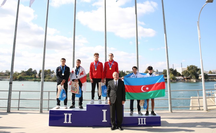 Азербайджанская команда завершила Мингячевирскую регату – 2022 с 26 медалями