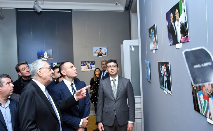Состоялась церемония открытия выставки участников фотоконкурса «Олимпийское движение в Азербайджане»