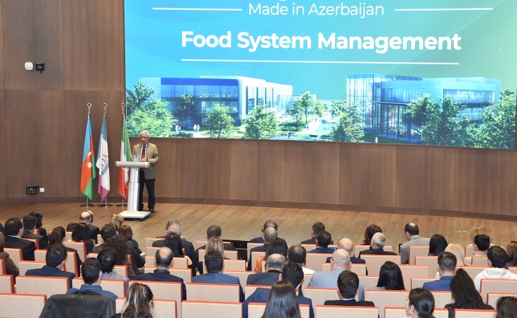 В Университете АДА в рамках проекта Итало-азербайджанского университета состоялась презентация двух магистерских специальностей