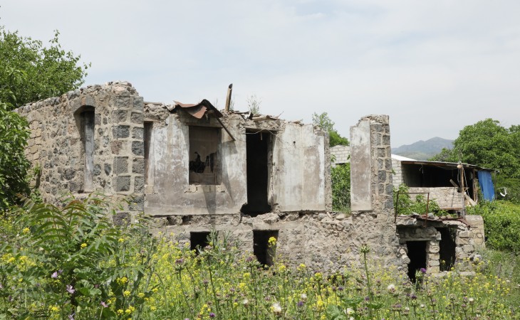 Qubadlı rayonunun Sarıyataq kəndi FOTO