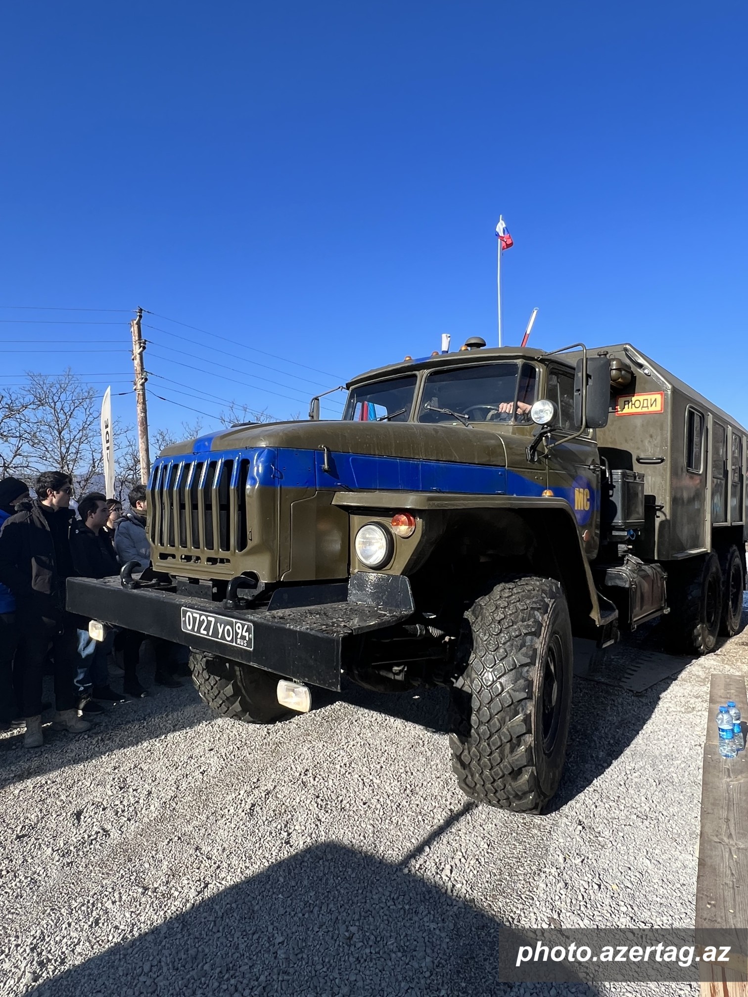 Созданы условия для проезда еще 5 автомобилей миротворцев через территорию  проведения акции