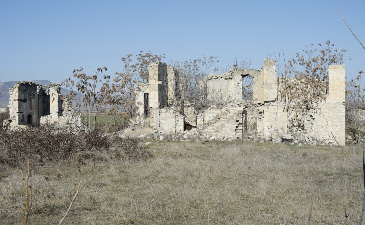 Ağdam rayonunun Qaradağlı kəndi FOTO