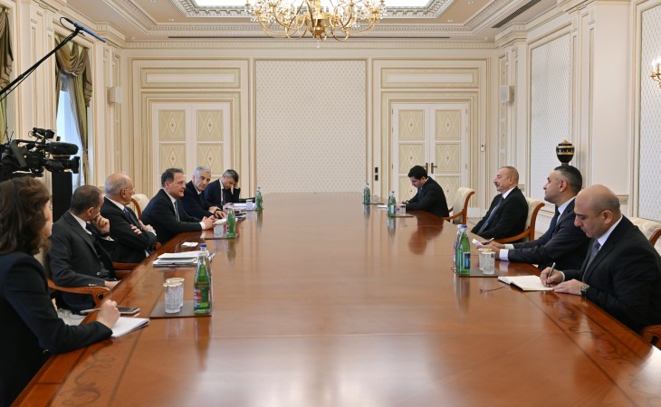 President Ilham Aliyev received Deputy Minister of Foreign Affairs and International Cooperation of Italy