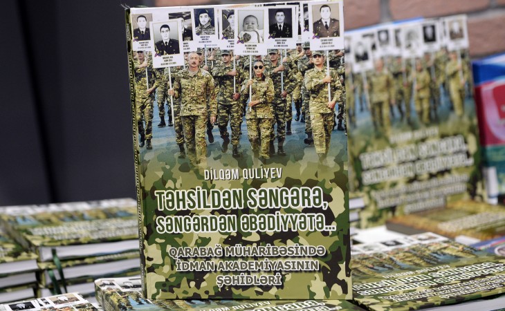 “Təhsildən səngərə, səngərdən əbədiyyətə…” kitabının təqdimatı olub
