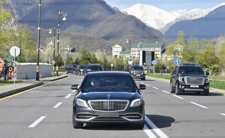 President of Azerbaijan and Prime Minister of Georgia toured city of Gabala