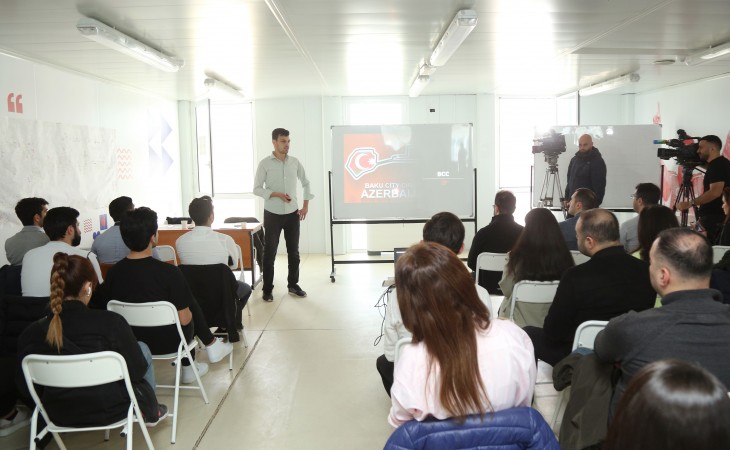 Bakı Marşal Klubunun media nümayəndələri üçün genişmiqyaslı təlimi olub