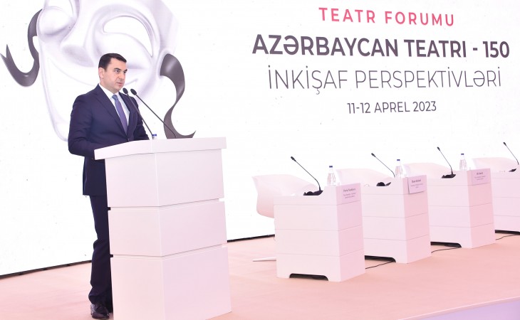 Bakıda “Azərbaycan teatrı – 150: inkişaf perspektivləri” mövzusunda təşkil olunan Teatr Forumu davam edir