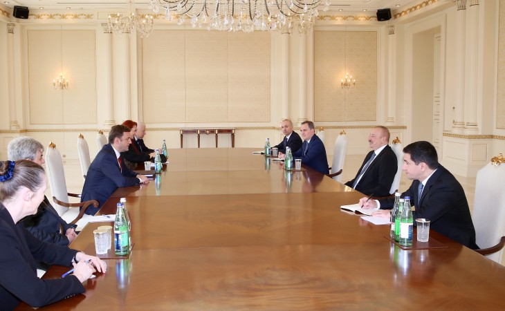 President Ilham Aliyev received OSCE Chairman-in-Office