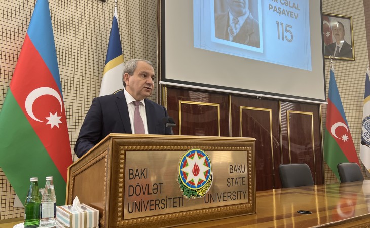 BDU-da Mir Cəlal Paşayevin 115 illik yubileyinə həsr olunmuş Respublika elmi konfransı keçirilir