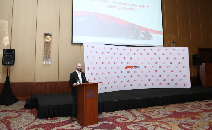 Formula 1 Azərbaycan Qran-Prisi öncəsi media nümayəndələri üçün seminar təşkil olunub