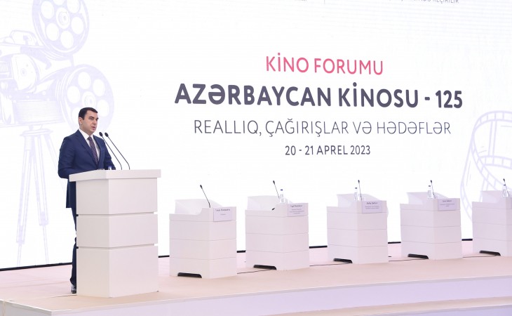 Bakıda “Azərbaycan Kinosu – 125. Reallıq, çağırışlar və hədəflər” mövzusunda Kino Forumu işə başlayıb 