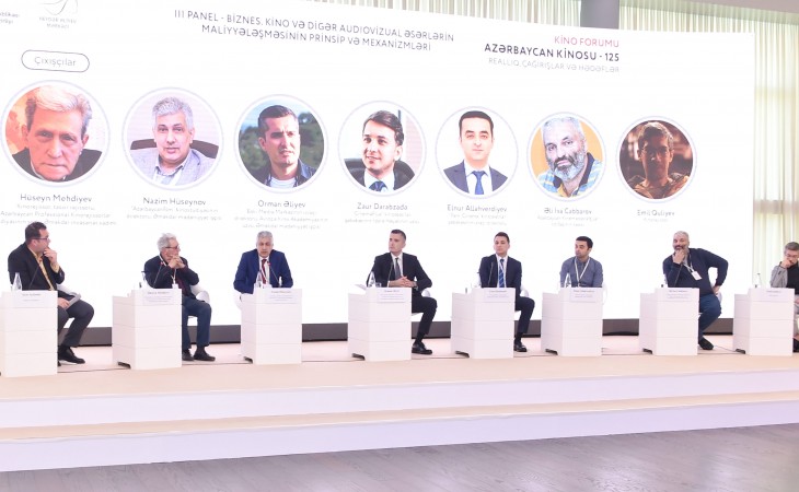 “Azərbaycan Kinosu – 125: Reallıq, çağırışlar və hədəflər” mövzusunda Kino Forumu davam edir
