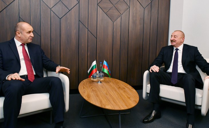 President Ilham Aliyev held one-on-one meeting with President of Bulgaria Rumen Radev