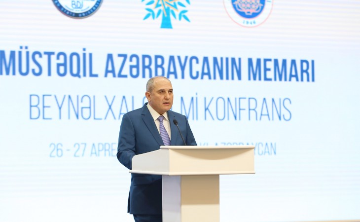 “Müstəqil Azərbaycanın memarı” adlı beynəlxalq elmi konfrans keçirilib