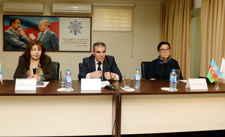 Səbail rayonunda Akademik Zərifə Əliyevanın 100 illik yubileyinə həsr edilmiş tədbir keçirilib