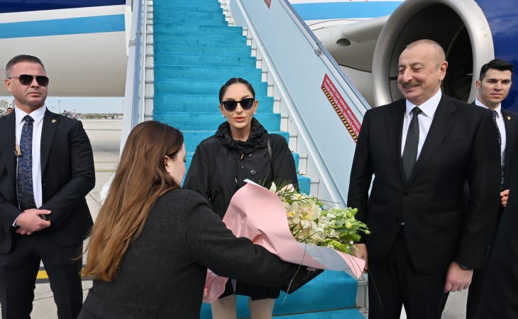 President of Azerbaijan Ilham Aliyev arrived in Türkiye for working visit