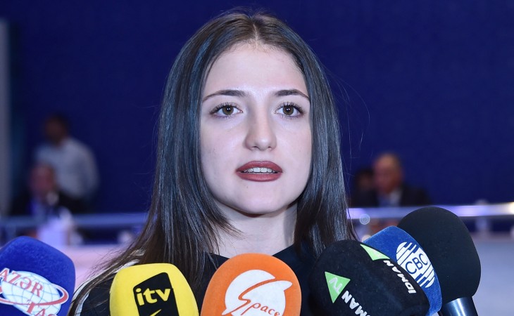 Cansu Bektaş: Azərbaycan xalqı ilə birlikdə olmaq mənim üçün gözəl duyğudur
