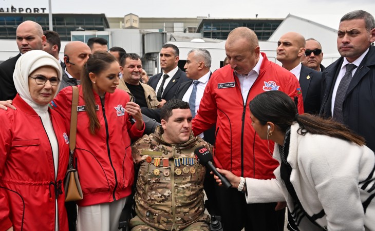 Azərbaycan və Türkiyə prezidentləri “CNN Türk”ün müxbirinin suallarını cavablandırıblar