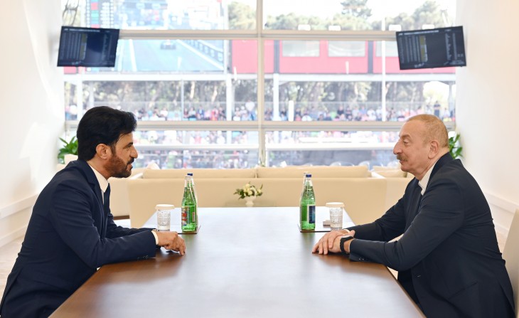 Prezident İlham Əliyev Beynəlxalq Avtomobil Federasiyasının prezidentini qəbul edib