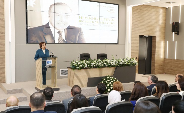 DİM-də Ulu Öndər Heydər Əliyevin 100 illik yubileyinə həsr olunan konfrans keçirilib