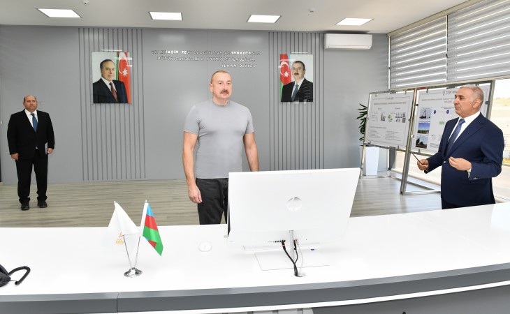 “Azərişıq” ASC-nin Füzuli Rəqəmsal Yarımstansiya və İdarəetmə Mərkəzinin açılışı olub