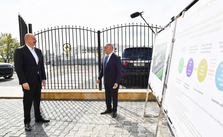 President Ilham Aliyev inaugurated Innovative Technologies Center of Shusha Electric Networks