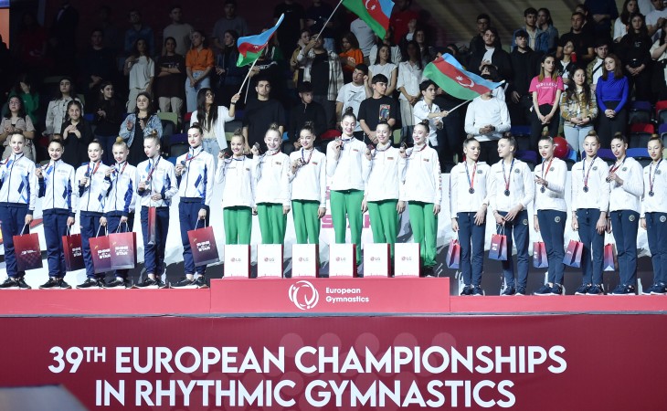 Bolqarıstan gimnastları Avropa çempionatında beş iplə yarışlarda birinci olublar