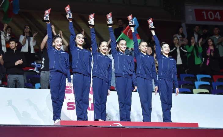 Azərbaycanın gənc gimnastlardan ibarət komandasına “Audience Award” mükafatı təqdim olunub